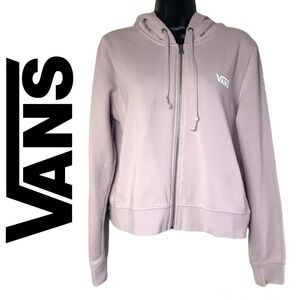 Vans Of The Wall Purple/Pinkish Zip-Up Hoodie/Jacket Size M